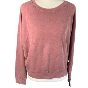 Lucky Brand Pink Crew Neck Sweater
